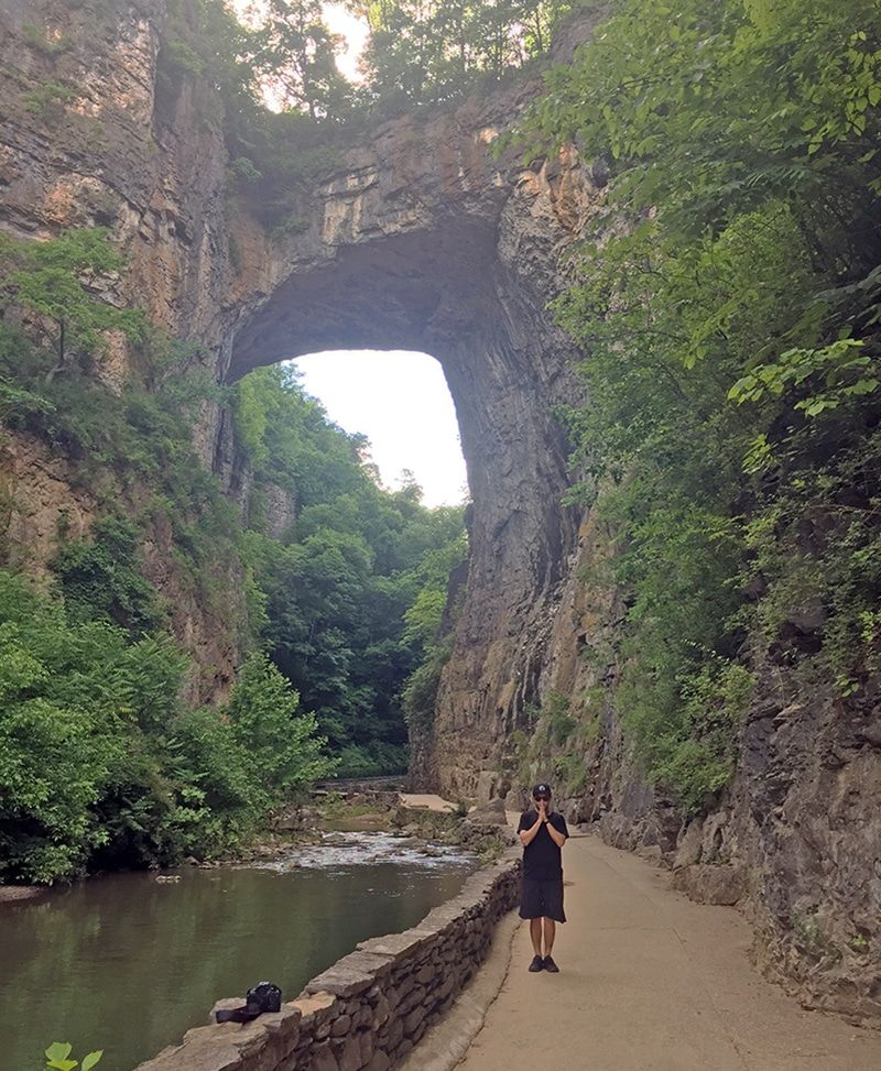 Byoungz at Natural Bridge Virginia