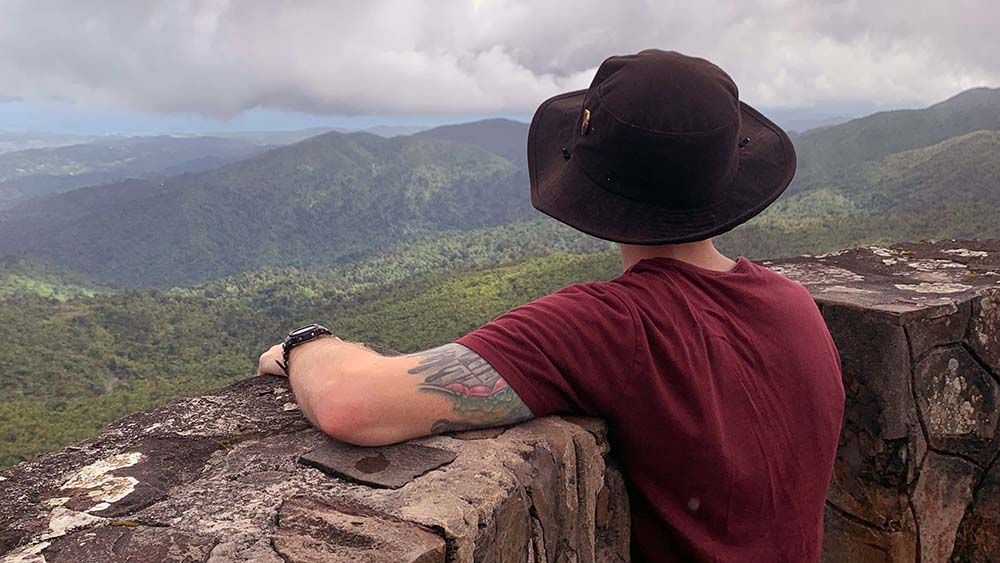 B. Youngz on top of Britton Tower