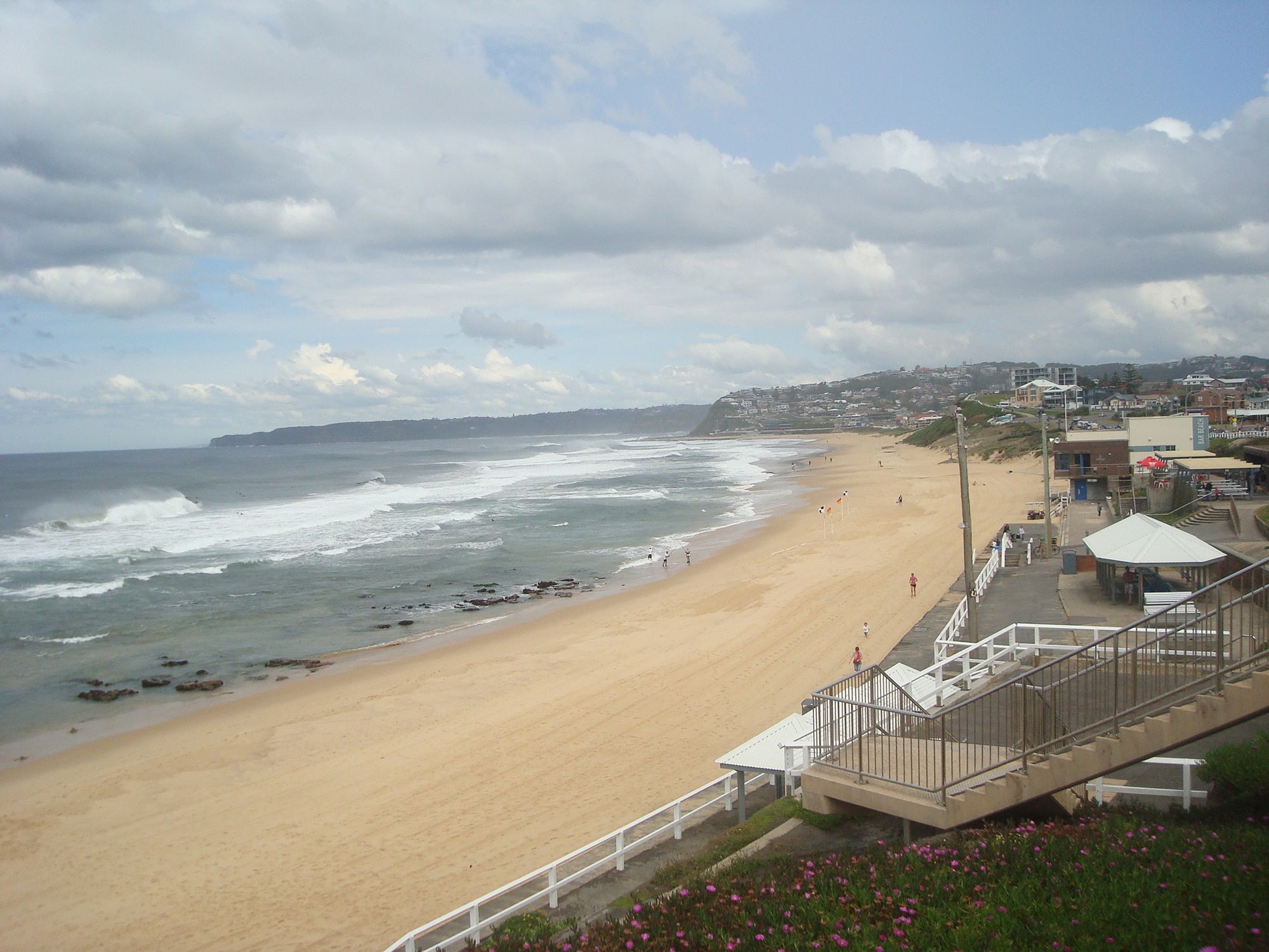 Newcastle Beach in Australia