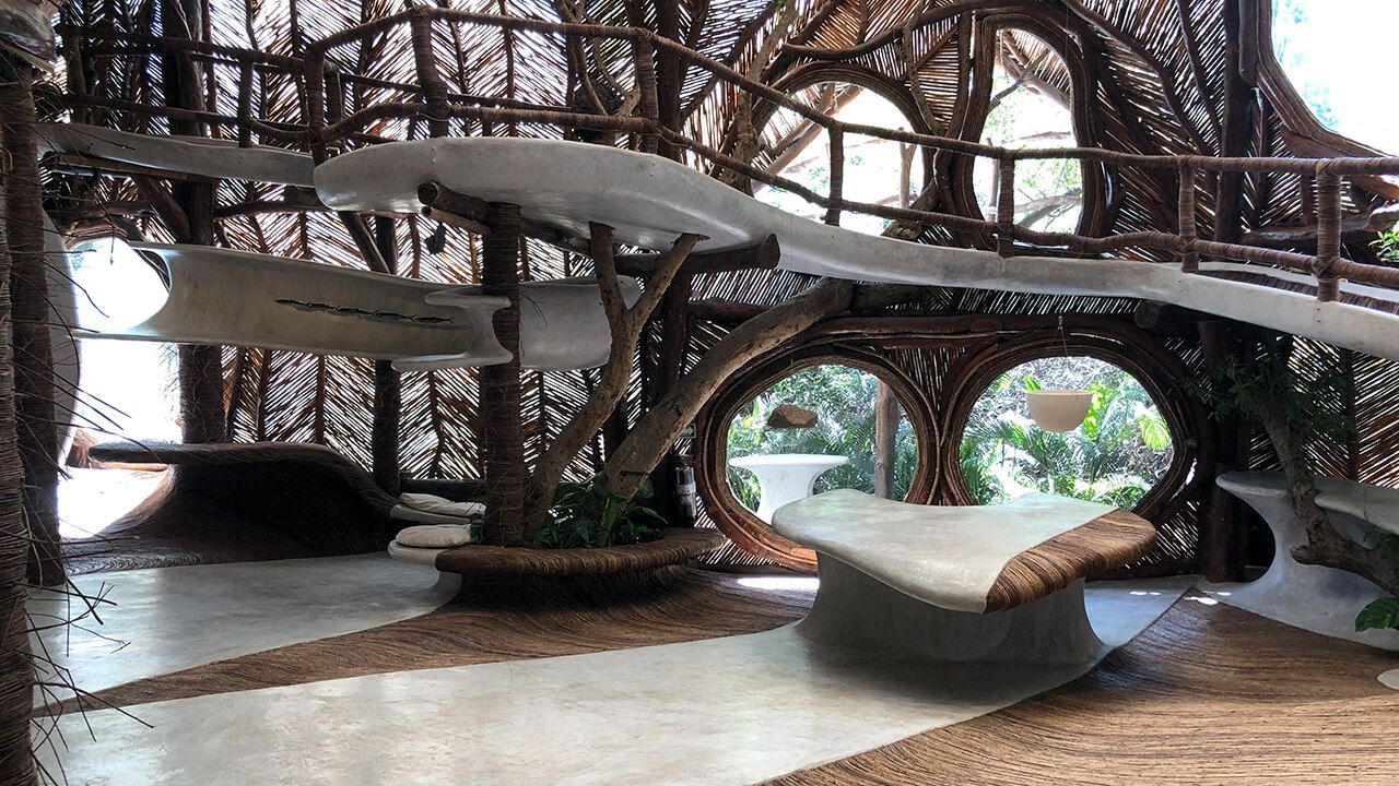 Ik Lab Art Gallery in Tulum Mexico